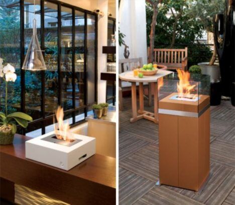 So Hot! Portable Modern Fireplaces
