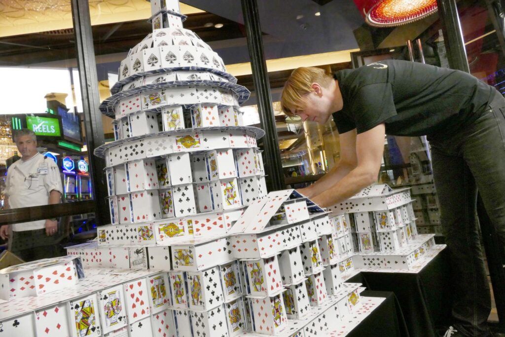 tallest house of cards world record