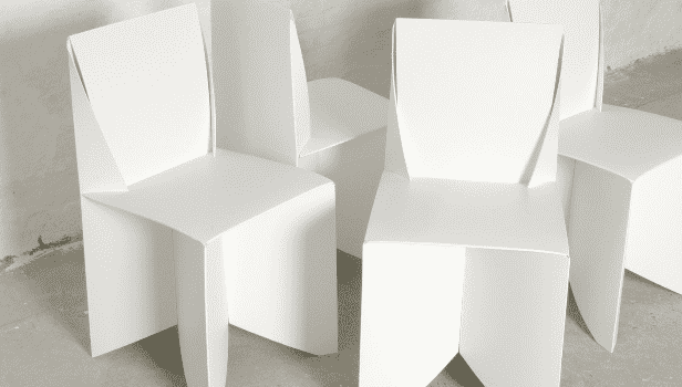 origami chair