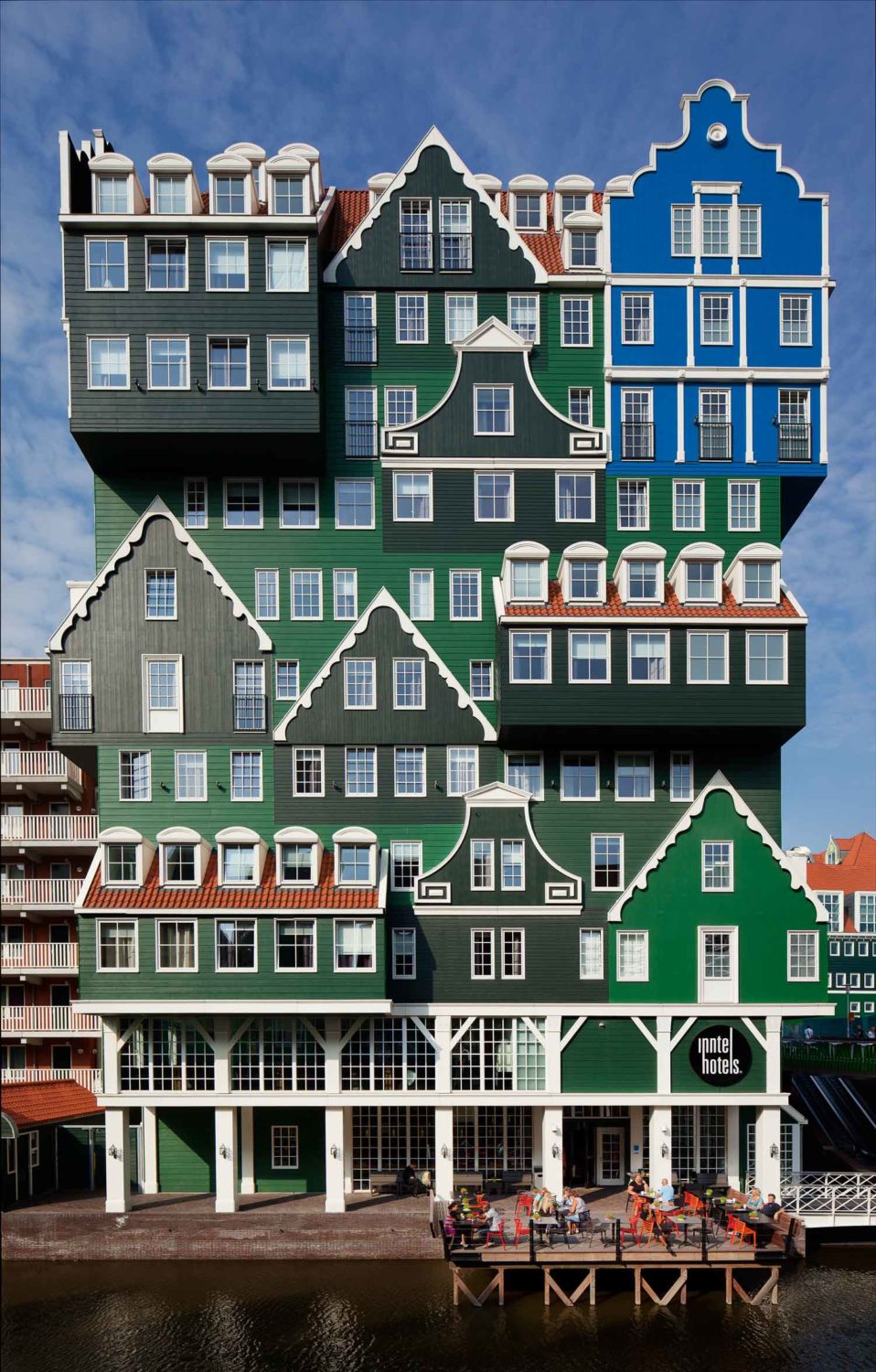 Colorful Modern hotel in Amsterdam
