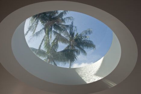 Water Cooled House skylight pool