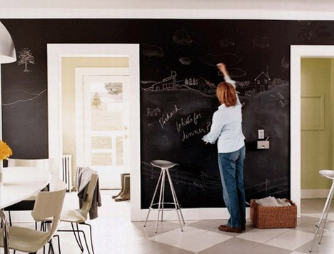 Chalkboard Paint Will Make You Want to Draw All Over Your House