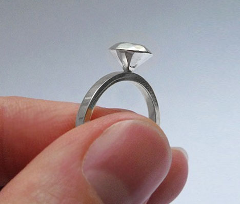Precious Metals? Solid Metal Diamond Rings | Designs & Ideas on Dornob