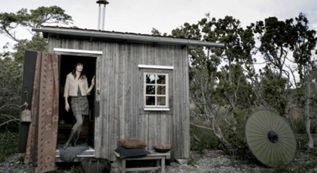 prefab modern rustic cabin