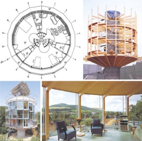 Plans for a round house design