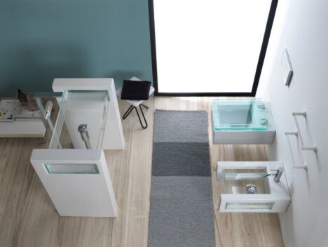 GSG Glass minimalist bathroom