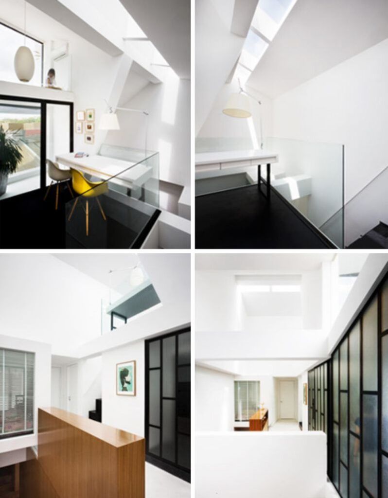 Singapore home remodel skylight