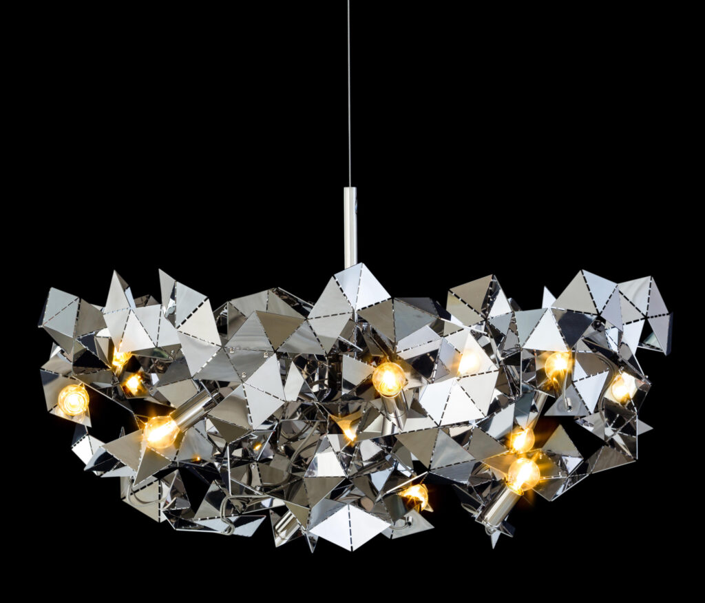 Brand Van Egmond modern chandeliers fractal