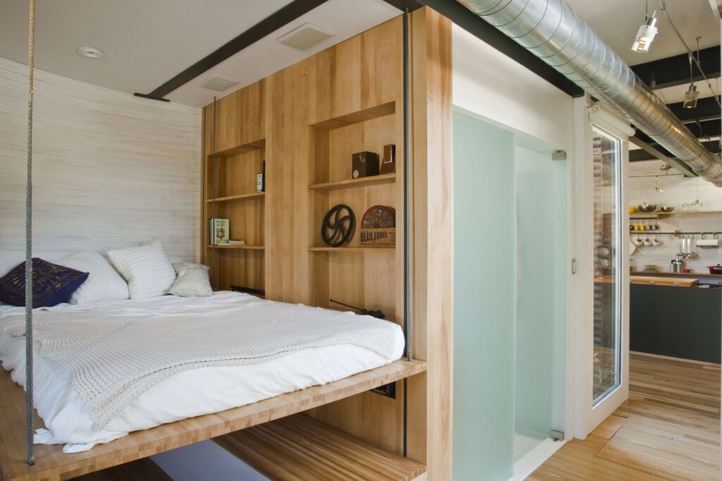 Cornell silo house bed