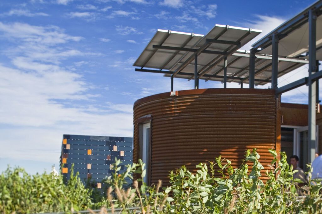 Cornell silo house recycled