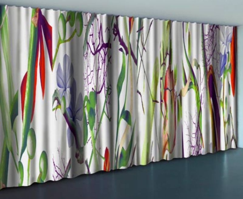 Jeroen Vinken digital floral pattern textiles original