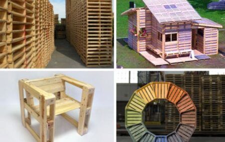 Reuse wooden pallets projects