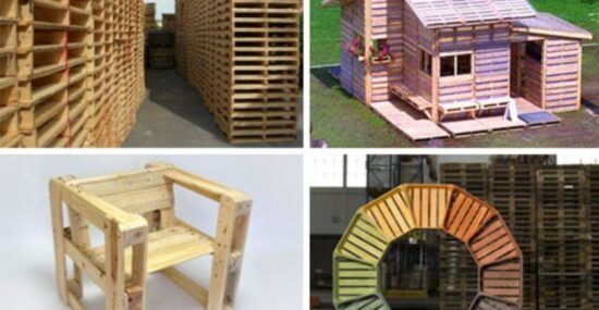 Reuse wooden pallets projects