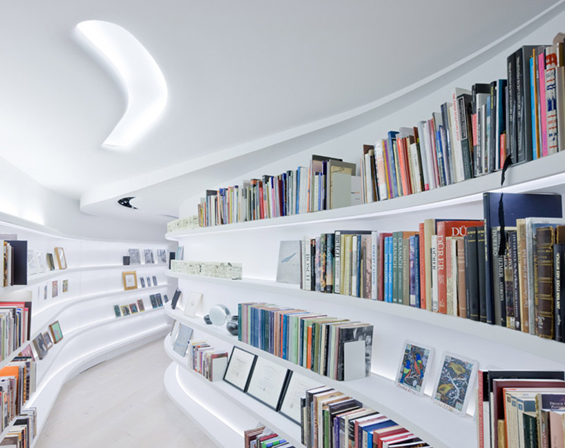 UNStudio Collector's Loft bookshelves