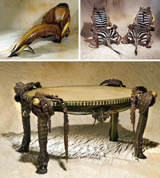 Exotic strange furniture series