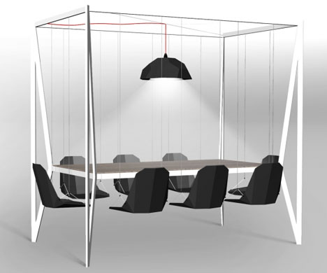 Duffy London S Swing Table Makes Meetings More Fun Designs