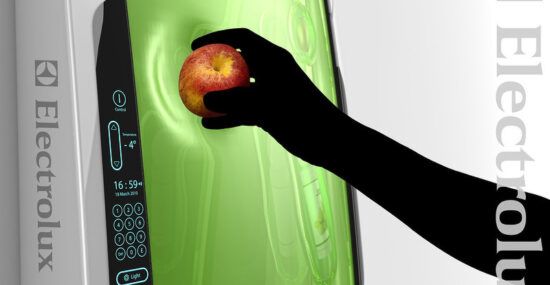 Electrolux biofridge inserting apple