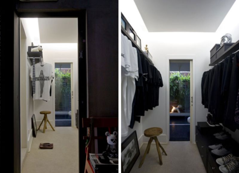 Live work luxury loft remodel closet