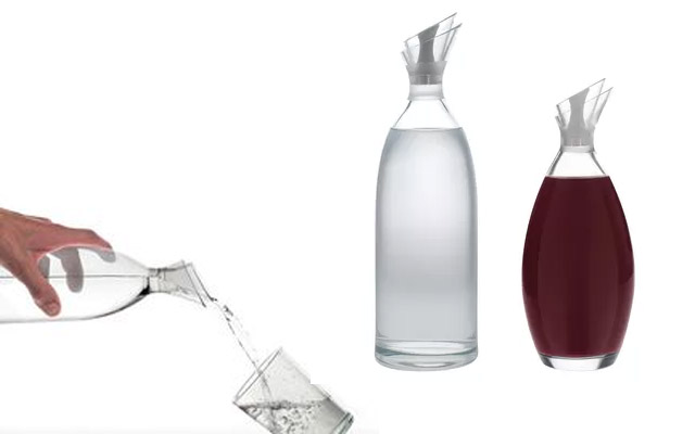 Spill-free beverage serving system