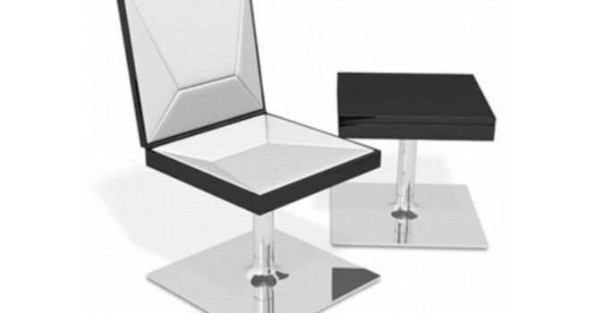 Simple table converts to chair