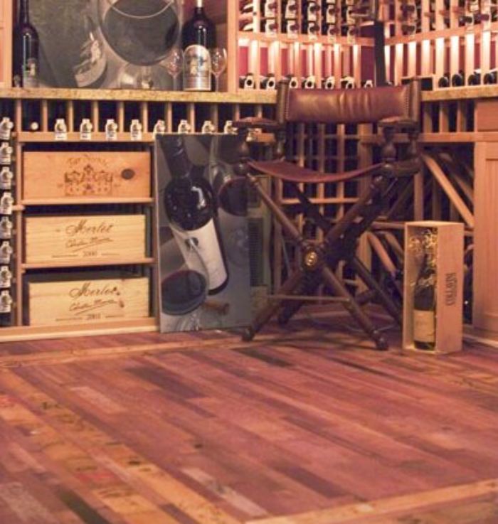 recycled wine barrel wood flooring charming blend