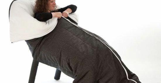 inside the cocoon chair