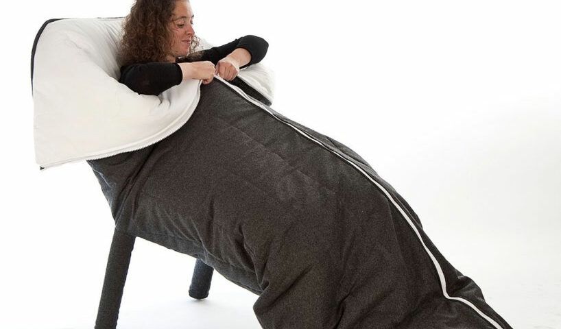 inside the cocoon chair