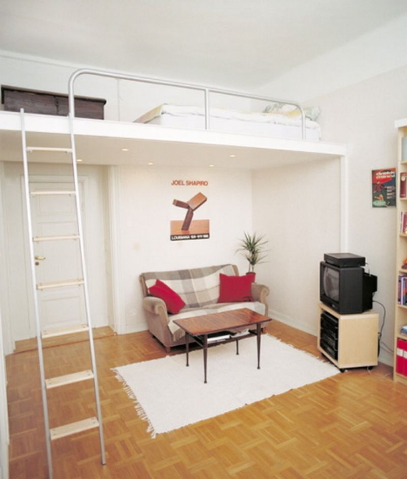 Bunk beds for adults studio apartment