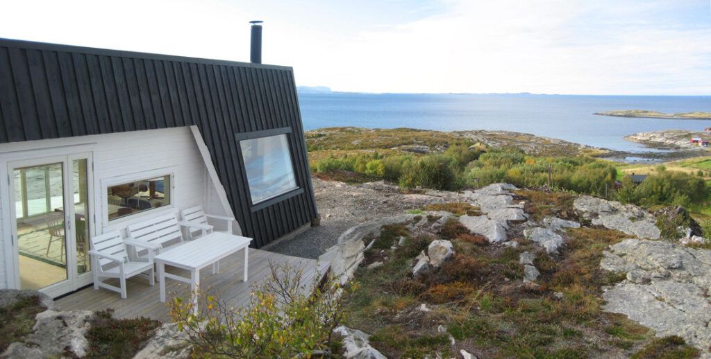 Coastal Cabin Norway view