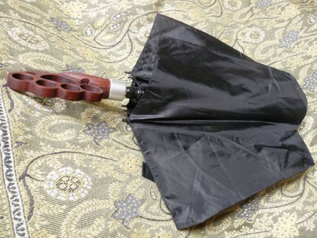 custom brass knuckles umbrella carvedx