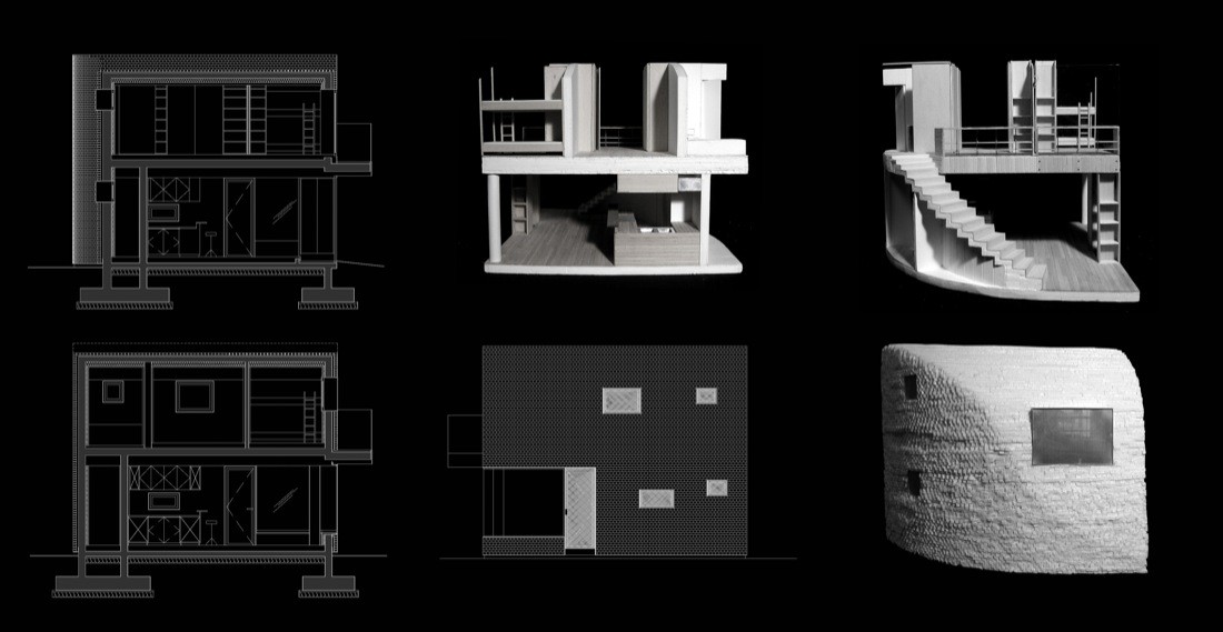 Pixel House diagram plans