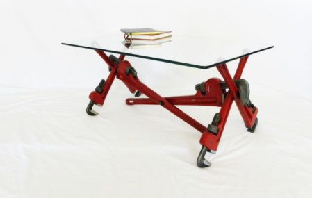 Pipe Wrench Coffee Table