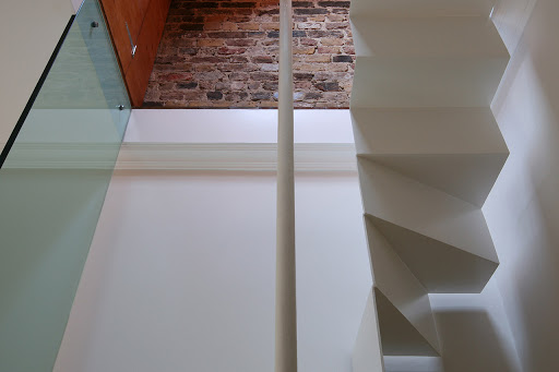 loft access stairs from below