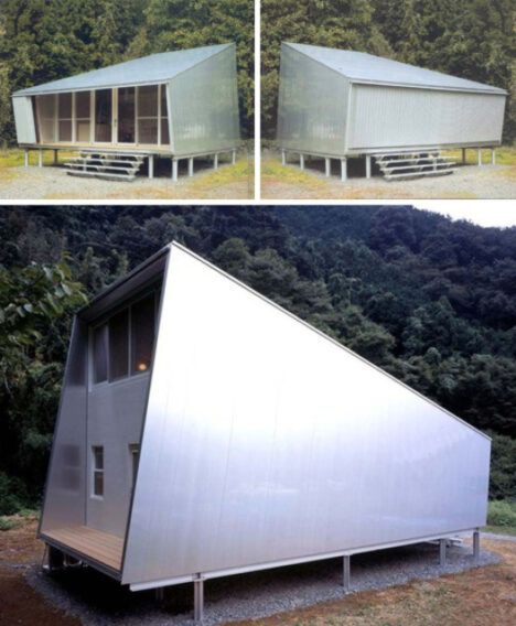prefab cabin by Toyo Ito