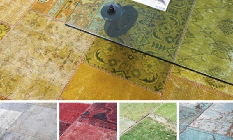 antique rug patchwork