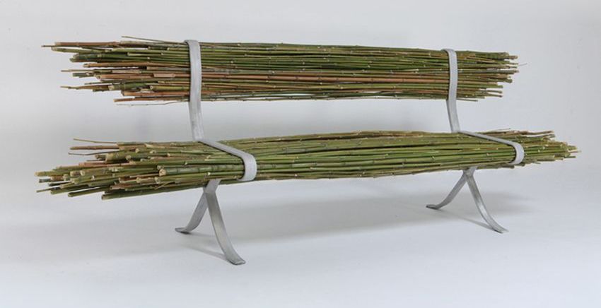 bamboo bench gal ben-arav rustic modern
