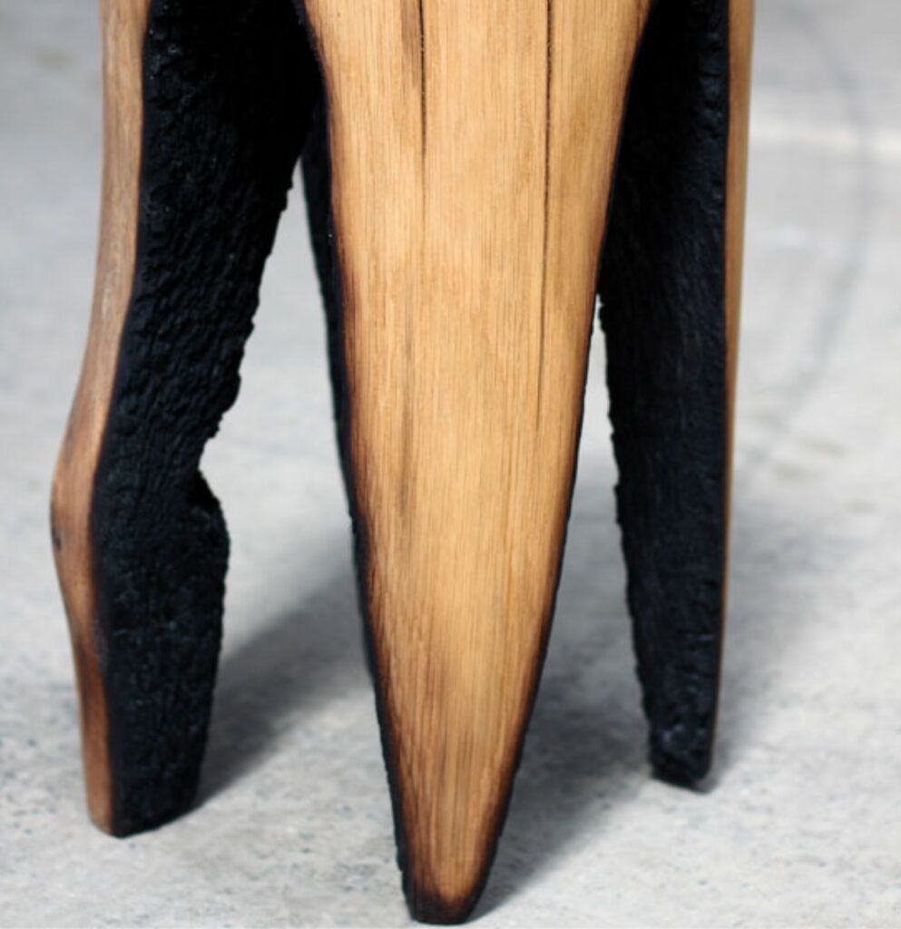 Log stools detail