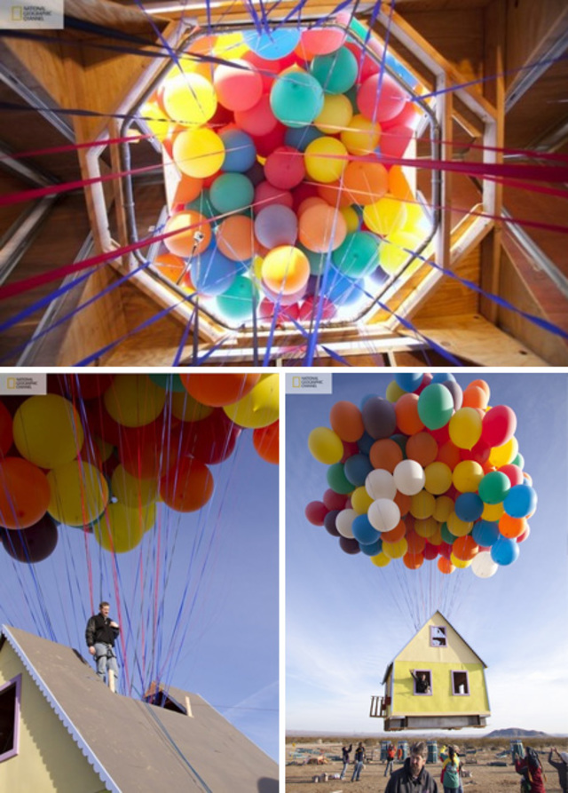 Real Airborne Helium House
