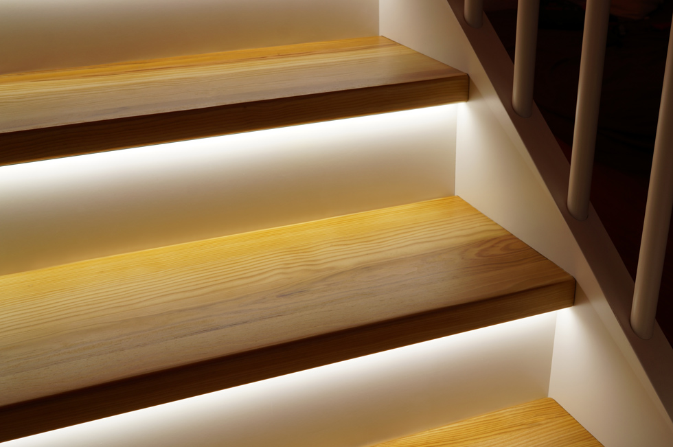 LED stairs strip lights