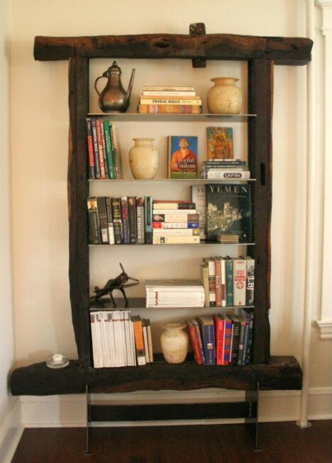 UTD upcycled furniture bookshelf