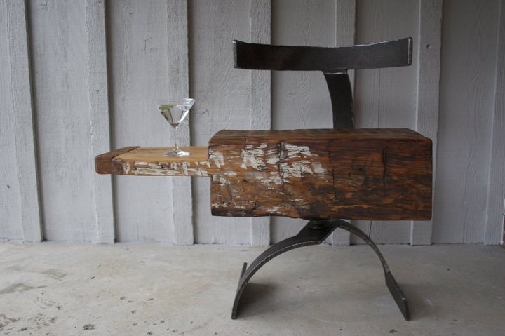 UTD upcycled furniture rustic
