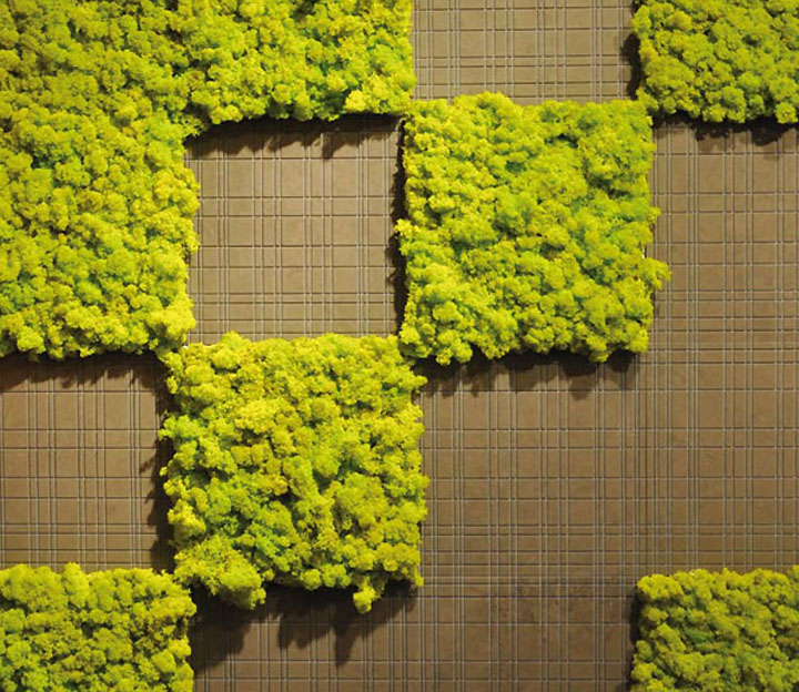 Benetti moss vertical garden tiles