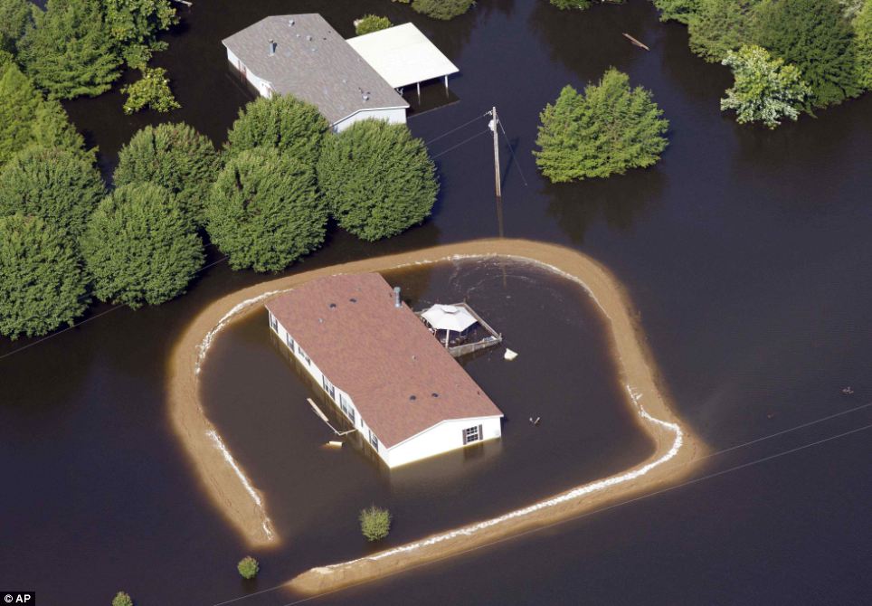 Unfortunately DIY levees aren't foolproof
