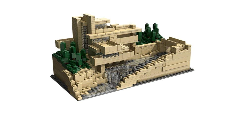 LEGO Fallingwater assembled kit
