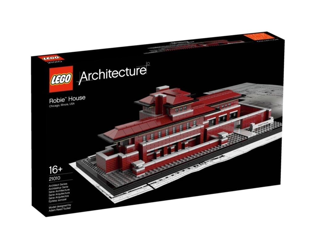 LEGO Robie House box