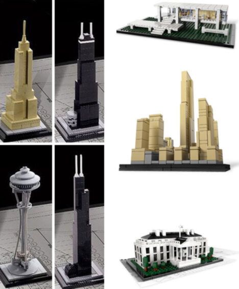 LEGO Famous architecture series