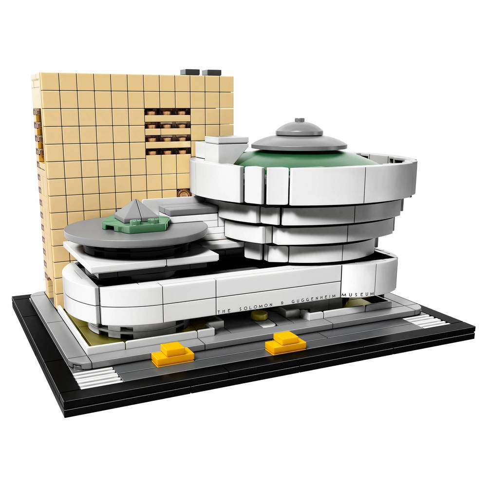 Lego Guggenheim Museum assembled