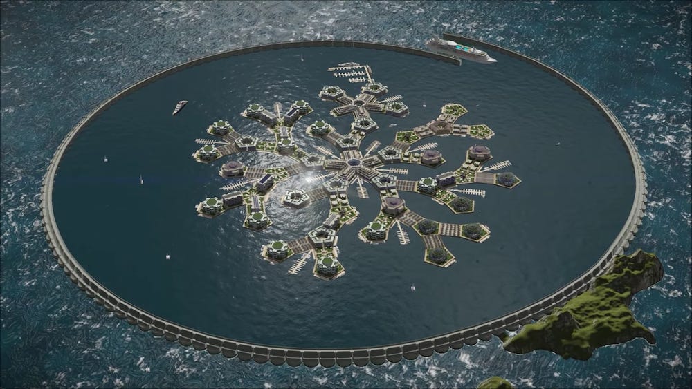 Seasteading Institute Floating Cities protected
