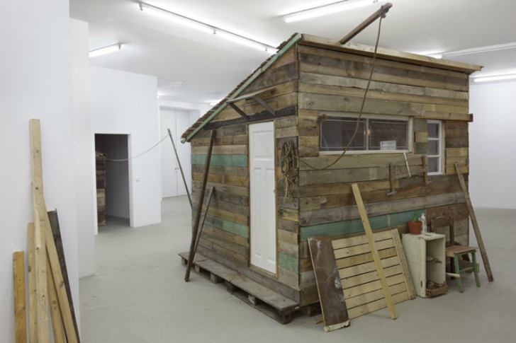 Ethan Hayes-Chute shack installation
