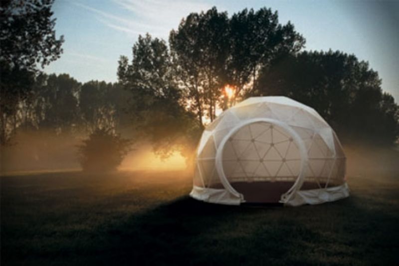 Zendome lightweight geodesic dome